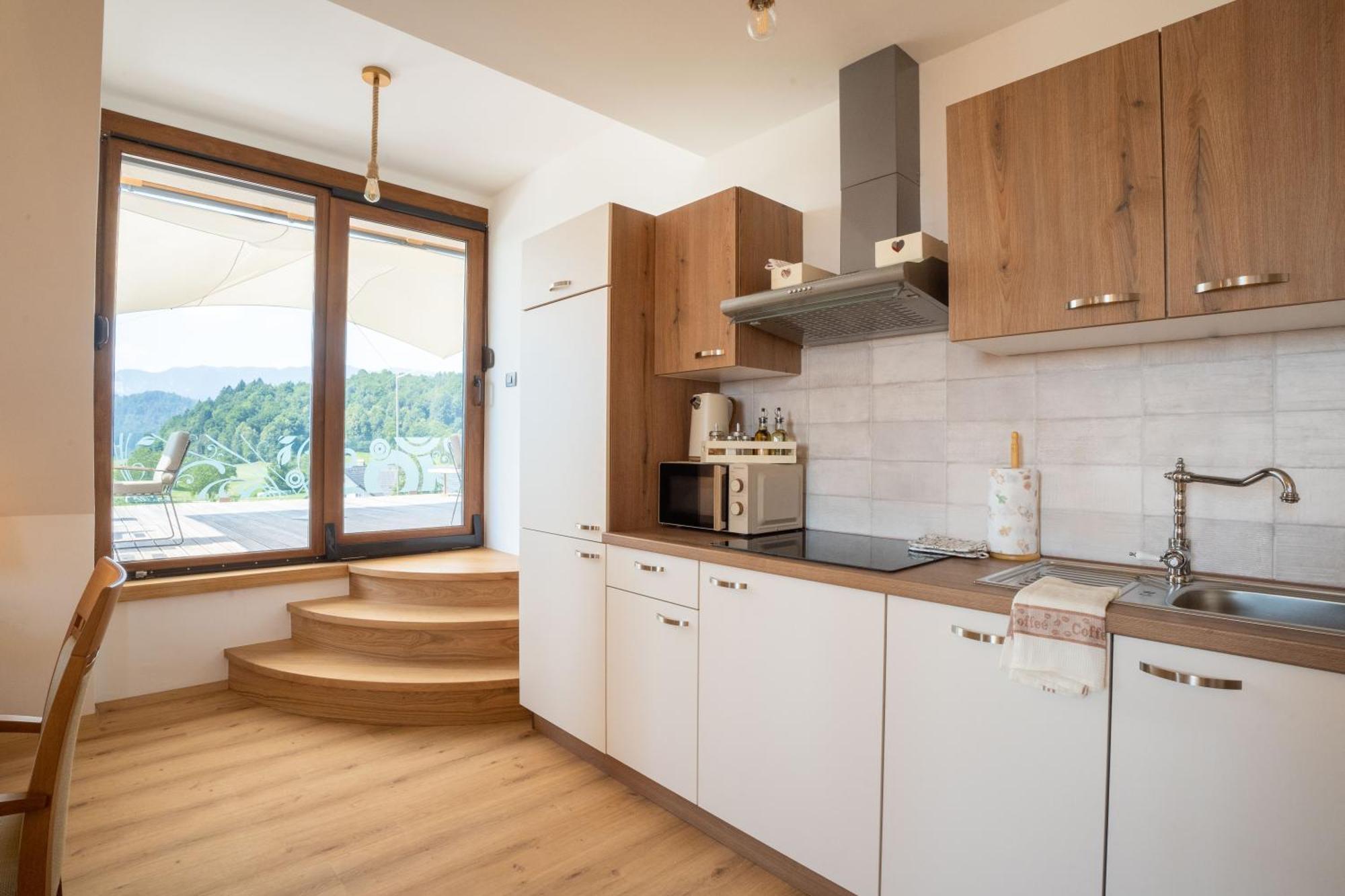 Aparthotel Hom At Vintgar Zgornje Gorje Zewnętrze zdjęcie